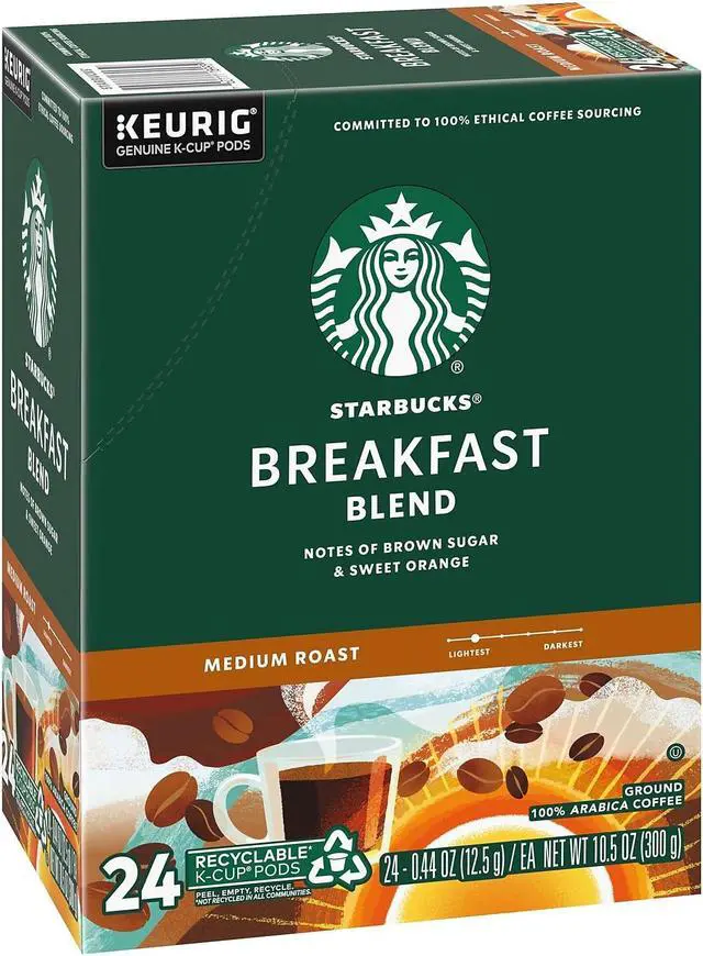 Alt view image 2 of 4 - Starbucks Breakfast Blend K-Cups 22/Box 9736