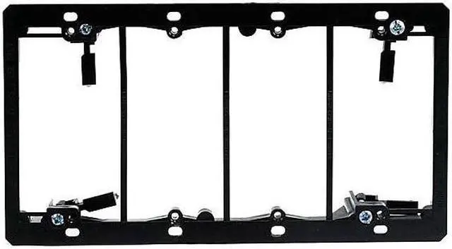 Alt view image 11 of 20 - Monoprice 48-port Cat6 Patch Panel, 110 Type (568A/B Compatible) Black Painted Steel Panel, UL Listed