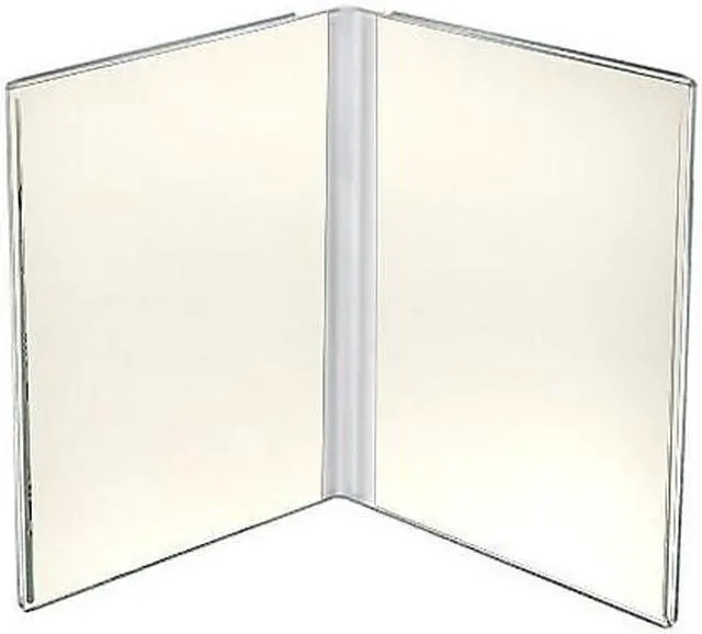Main image of Azar Displays Acrylic Dual Frame Sign Holder 10/Pack 107726