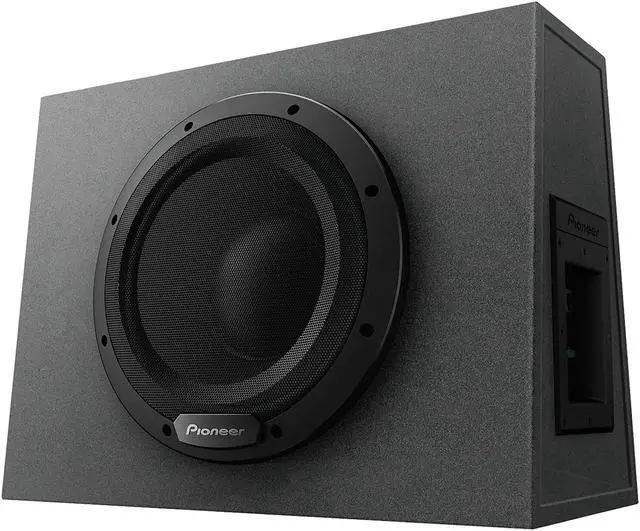 Alt view image 2 of 11 - Pioneer TS-WX1010A 10” Sealed enclosure active subwoofer with built-in amplifier TSWX1010A