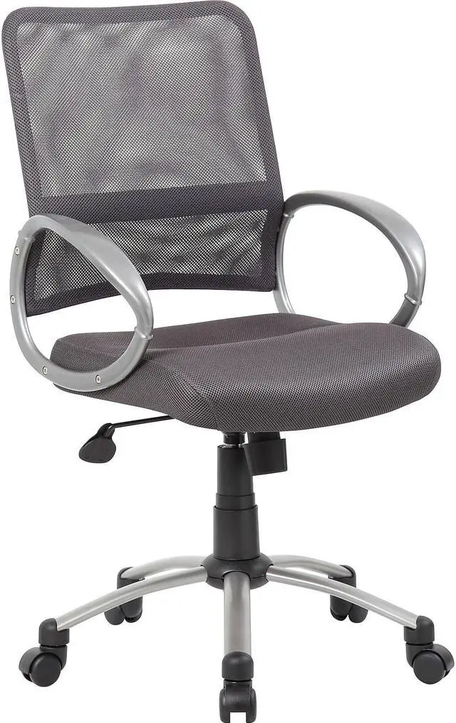 Alt view image 5 of 10 - Boss Adjustable Breatheable Mesh Task Chair