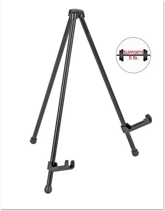 Main image of MasterVision Instant Table-Top Easel 14 1/4" High Black FLX07201MV