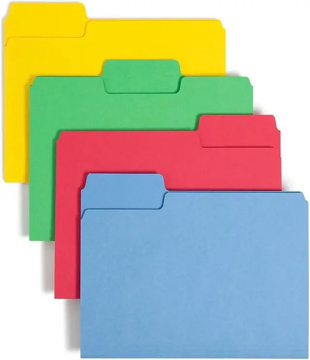 Alt view image 4 of 17 - Smead SuperTab File Folder Oversized 1/3-Cut 11956