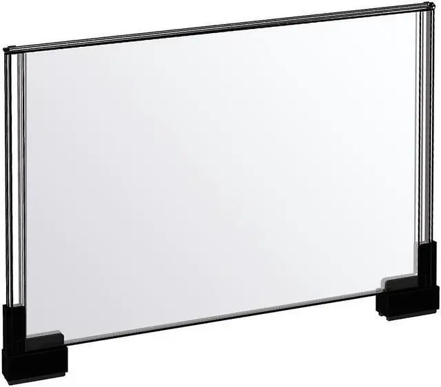 Alt view image 3 of 4 - Azar Large Two Sided Acrylic Sign Holder with Telescopic Grippers (109908)