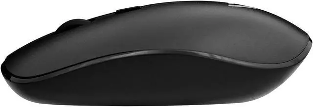 Alt view image 6 of 11 - V7 MW200-1E Black 4 Buttons Tilt Wheel RF Wireless Optical 1600 dpi Low Profile Mouse