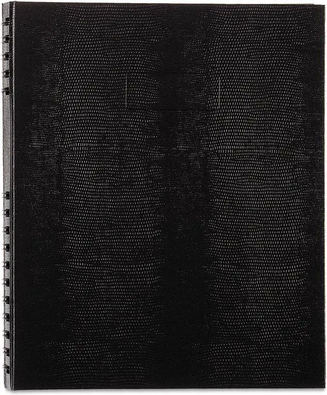 Alt view image 10 of 12 - Blueline NotePro Notebook 11 x 8 1/2 White Paper Black Cover 100 Ruled Sheets A10200BLK