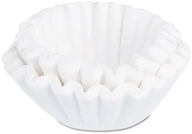 Alt view image 6 of 6 - Commercial Coffee Filters, 6 Gallon Urn Style, 250/Pack