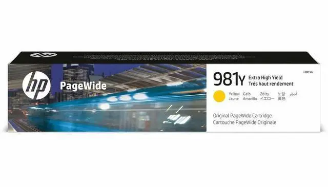Alt view image 15 of 20 - HP 981Y Extra High Yield Ink Cartridge - Yellow