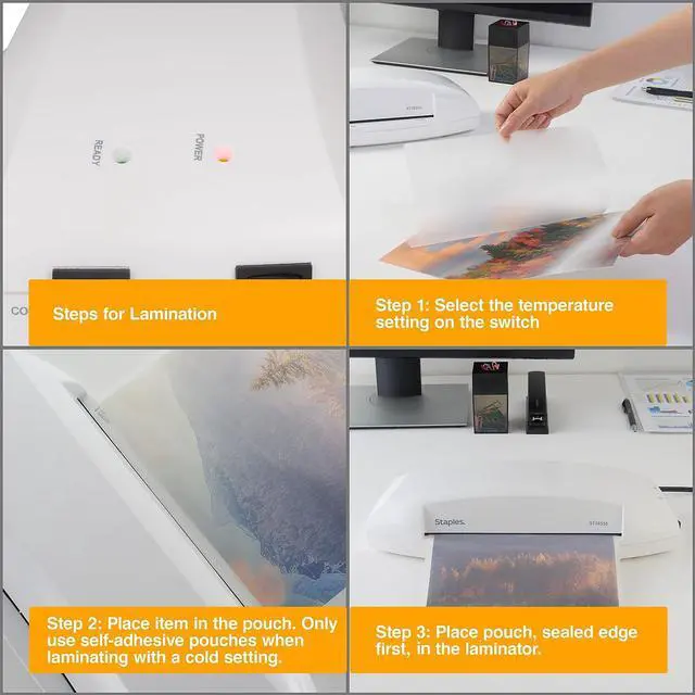 Alt view image 15 of 18 - LS854-10G Scotch Self-Sealing Laminating Pouches, Letter Size (Pack of 10)