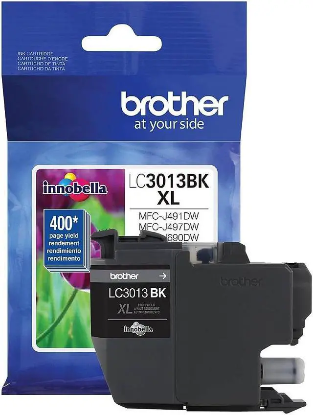 Alt view image 5 of 14 - Brother Genuine LC3013BKS High-yield Black Ink Cartridge 24337417
