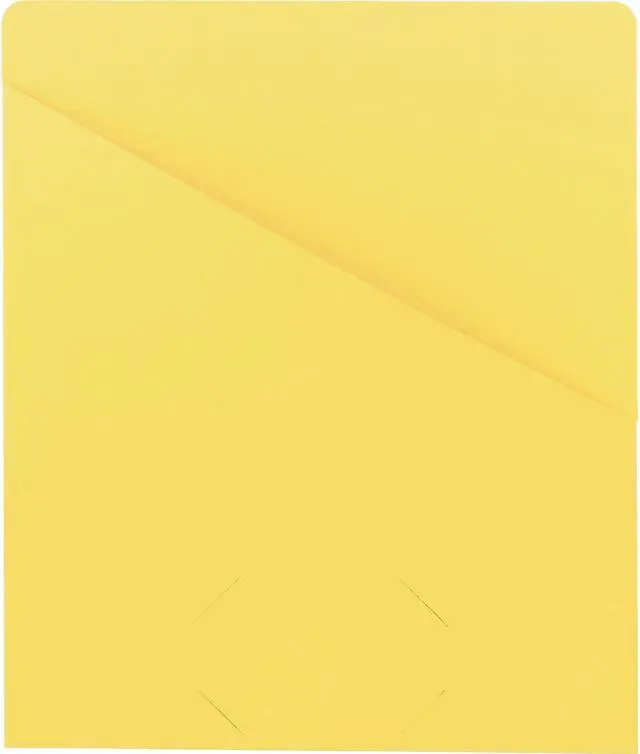 Alt view image 2 of 20 - Smead Slash Jacket 9-3/4"x11-1/2" 25/PK 11 Pt Yellow 75434