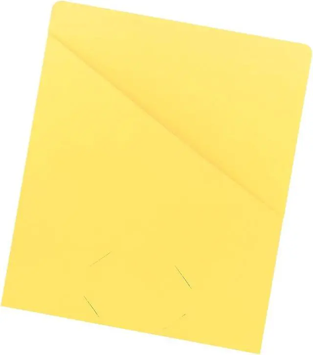 Alt view image 20 of 20 - Smead Slash Jacket 9-3/4"x11-1/2" 25/PK 11 Pt Yellow 75434