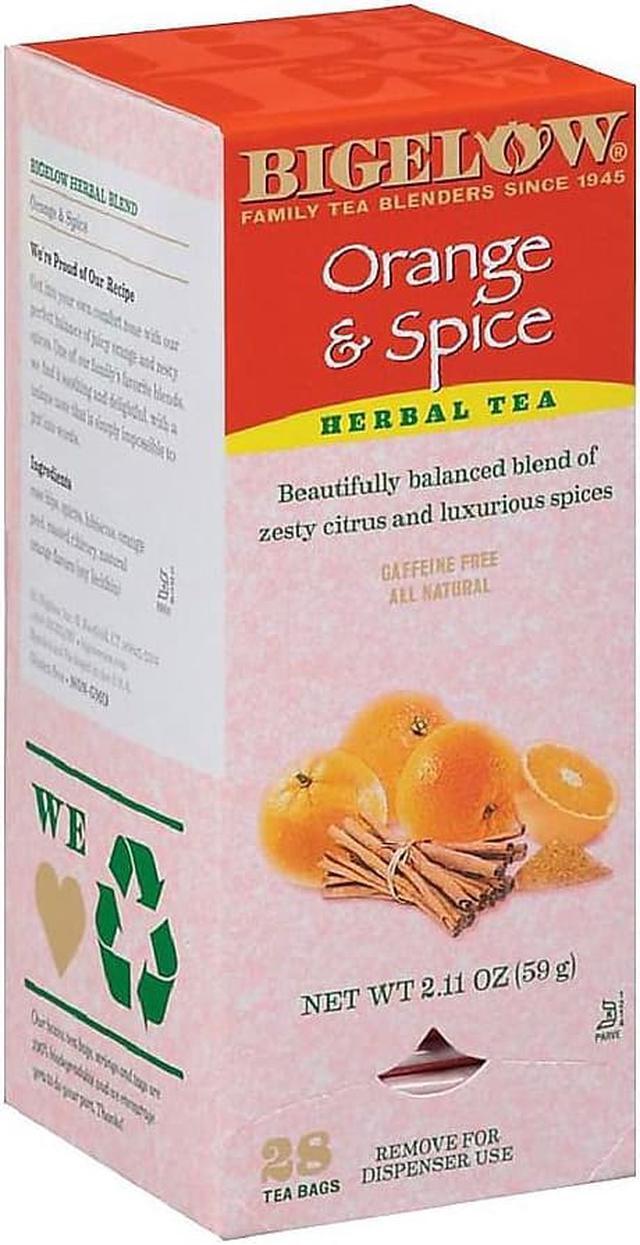 Alt view image 3 of 7 - Bigelow Orange and Spice Herbal Tea 28/Box 10398