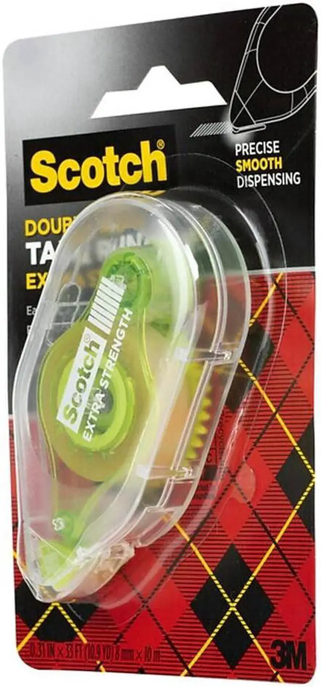 Alt view image 11 of 13 - Scotch Extra Strength Adhesive Roller 3/8" x 396" 6055ES