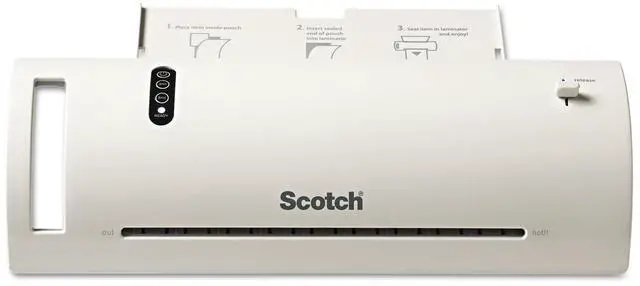Main image of Scotch Thermal Laminator Value Pack 9" W with 20 Letter Size Pouches TL902VP
