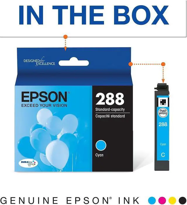Alt view image 4 of 9 - Epson T288 DURABRITE ULTRA CYAN STD