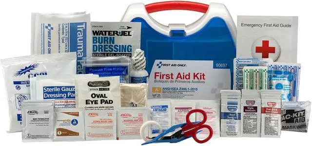Alt view image 13 of 18 - First Aid Only ReadyCare First Aid Kit for 25 People ANSI A+ 139 Pieces 90697