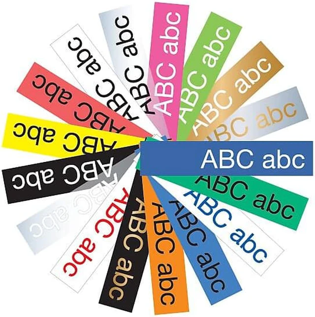 Alt view image 4 of 13 - Brother TZePR851 Black Print on Premium Glitter Gold Laminated Tape for P-touch Label Maker, 24mm (0.94”) wide x 8m (26.2') long