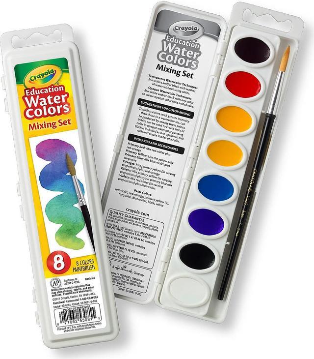 Lot of Watercolor Paint Sets - Binney & Smith, Crayola & Rose Art -  Pre-owned