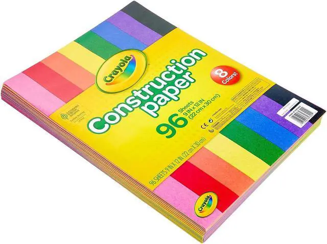 Alt view image 14 of 19 - Crayola Construction Paper Pad 9"X12"-96 Sheets