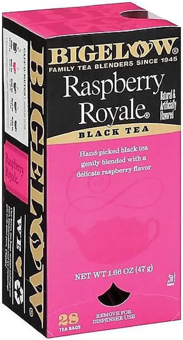 Alt view image 4 of 8 - Raspberry Black Tea, Raspberry, 0.34 lbs, 28/Box 003401