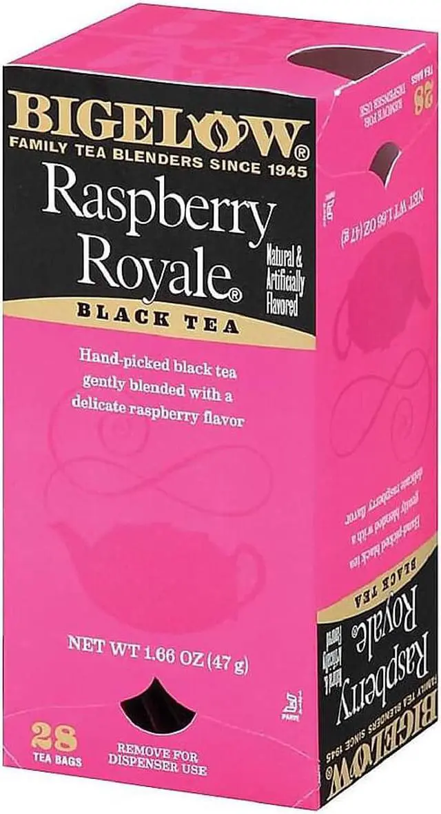 Alt view image 5 of 8 - Raspberry Black Tea, Raspberry, 0.34 lbs, 28/Box 003401