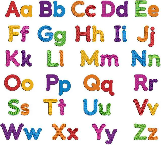 Alt view image 14 of 19 - Learning Resources LRN7725 Upper & Lower Case Magnetic Letters, 82 Per Set