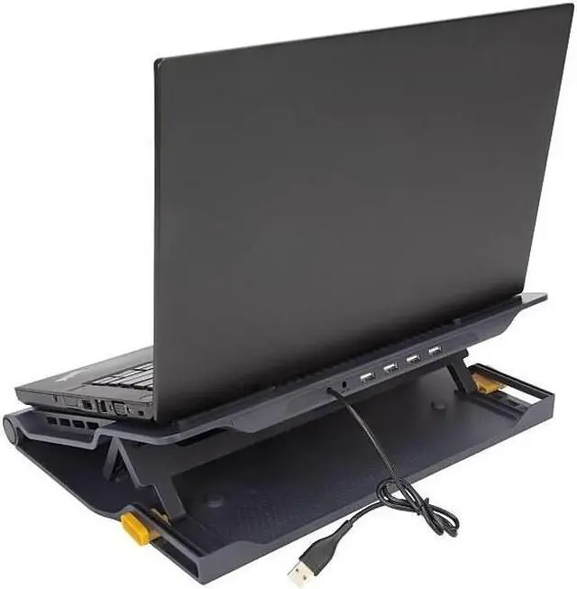 Alt view image 20 of 20 - Targus Chill Mat + with 4-Port Hub - AWE81US