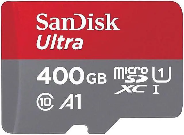 Alt view image 11 of 11 - SanDisk - SDSQUAR-400G-AN6MA - SanDisk Ultra 400 GB Class 10/UHS-I (U1) microSDXC - 100 MB/s Read - 10 Year Warranty