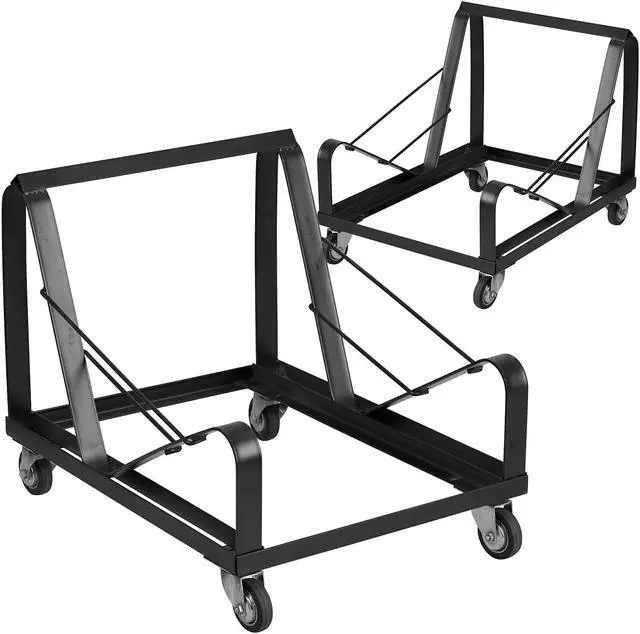 Main image of Flash Furniture Sled Base Stack Chair Dolly 440 lb. Capacity Black (2XUMC168DOLLY)