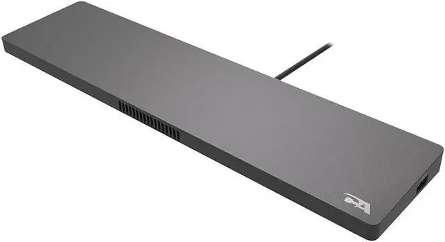 Alt view image 9 of 20 - Cyber Acoustics USB-C 4K Universal Essential Docking Station DS-2000