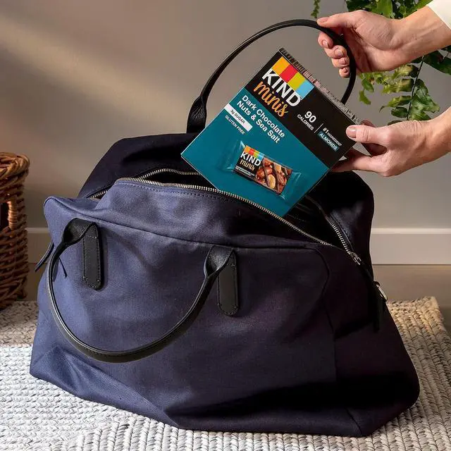 Alt view image 9 of 18 - Minis, Dark Chocolate Nuts/Sea Salt, 0.7 oz, 10/Pack 27959