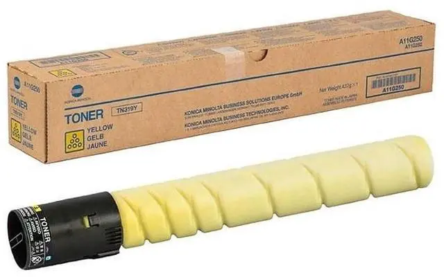 Alt view image 5 of 5 - Konica Minolta TN-319Y Toner Cartridge - Yellow