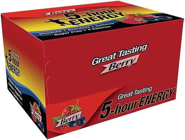 Alt view image 3 of 11 - 5 Hour Energy Energy Drink Berry 1.93oz Bottle 12/Pack SN500181