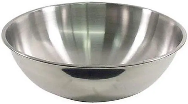 Alt view image 4 of 4 - Crestware 20 qt. Stainless Steel Mixing Bowl Silver  Stainless Steel  MBP20