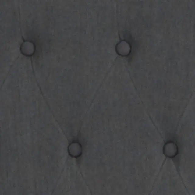 Alt view image 13 of 18 - Riverdale Queen Size Tufted Upholstered Platform Bed in Dark Gray Fabric with Memory Foam Mattress