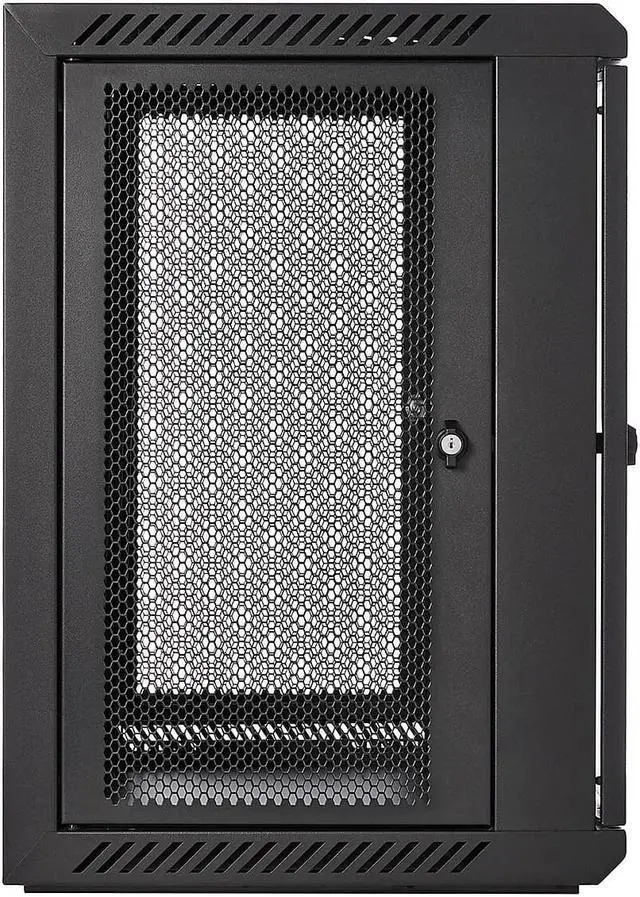 Alt view image 5 of 9 - V7 12U Rack Wall Mount Vented Enclosure RMWC12UV4501N