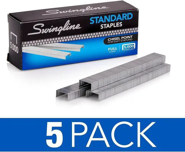 Alt view image 13 of 16 - Swingline Standard Chisel Point Staples, 5/pk