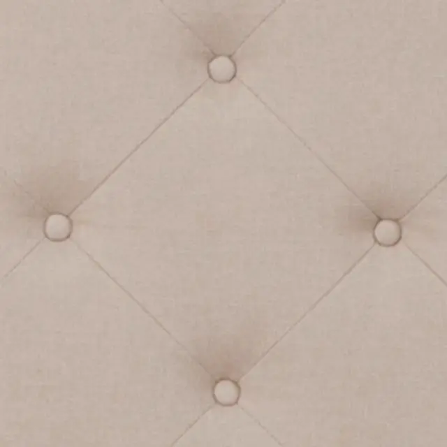 Alt view image 11 of 18 - Brighton Queen Size Tufted Upholstered Platform Bed in Beige Fabric with Memory Foam Mattress