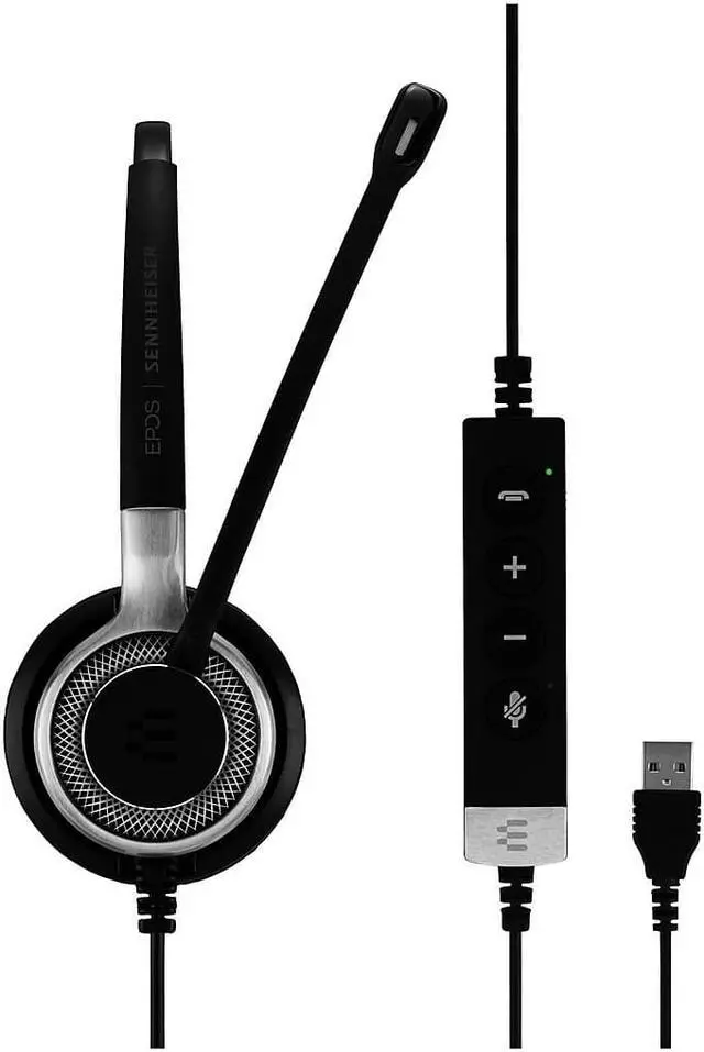 Alt view image 9 of 14 - Sennheiser SC 660 ANC USB (508311) - Double-Sided (Binaural) Business Headset | for Skype for Business | with HD Sound, Active Noise Cancellation Microphone, & USB Connector (Black)