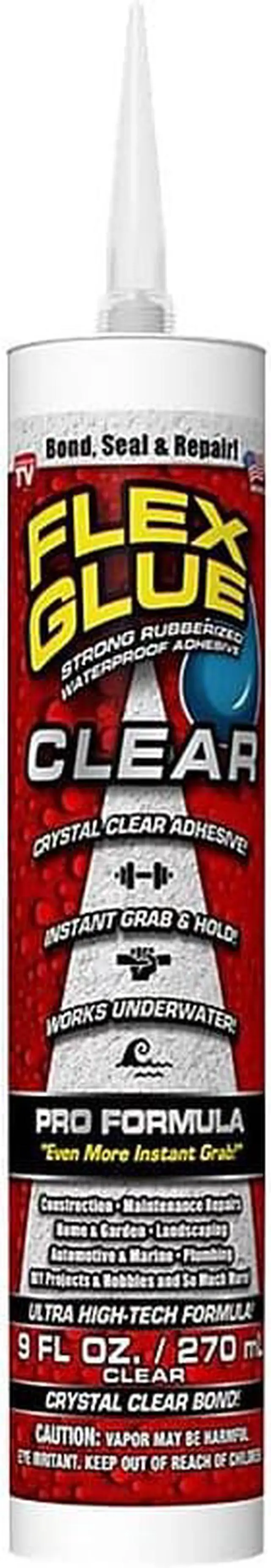 Main image of Flex Seal Flex Glue 9 oz. Clear (GFSCLRR09)