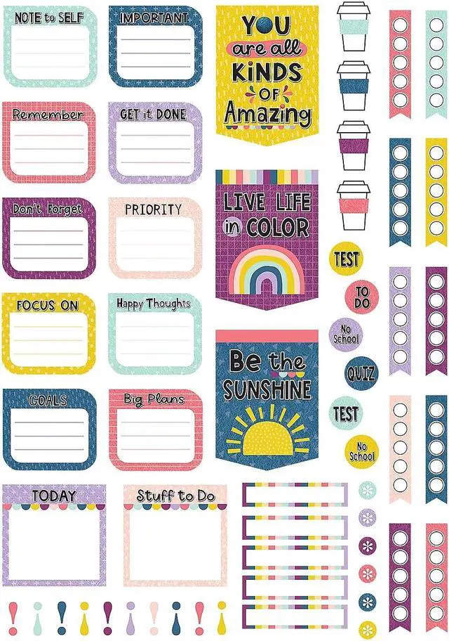 Alt view image 5 of 7 - Teacher Created Resources Oh Happy Day Lesson Planner (TCR8321)