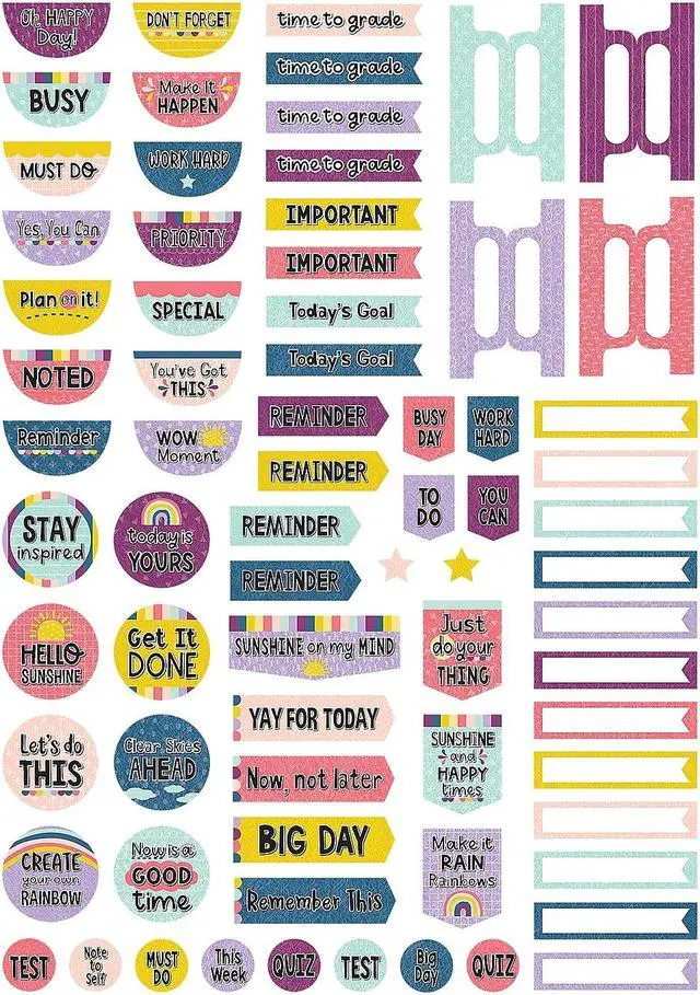 Alt view image 6 of 7 - Teacher Created Resources Oh Happy Day Lesson Planner (TCR8321)