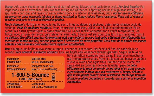 Alt view image 4 of 8 - Bounce Fabric Softener Sheets Outdoor Fresh 2/Box 156 Boxes/Carton 02664