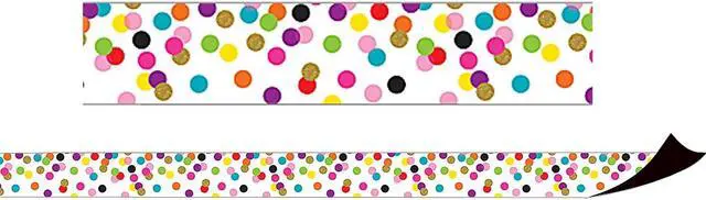 Alt view image 3 of 4 - TEACHER CREATED RESOURCES (3 PK) CONFETTI MAGNETIC BORDER