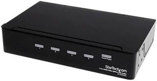 Alt view image 4 of 6 - StarTech ST124 High Speed HDMI Video Splitter with Audio 4 Ports ST124HDMI2