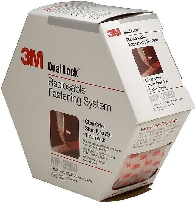 Alt view image 4 of 9 - 3M Dual Lock Reclosable Fastener System