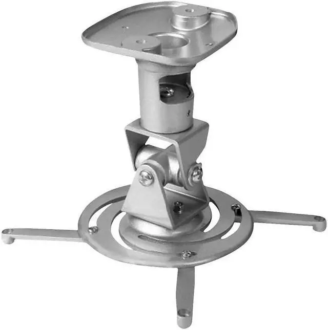 Alt view image 13 of 20 - Amer Mounts AMRDCP100KIT Universal Drop Ceiling Projector Mount - Supports up to 30lb load, 360 degree rotation, 180 degree tilt