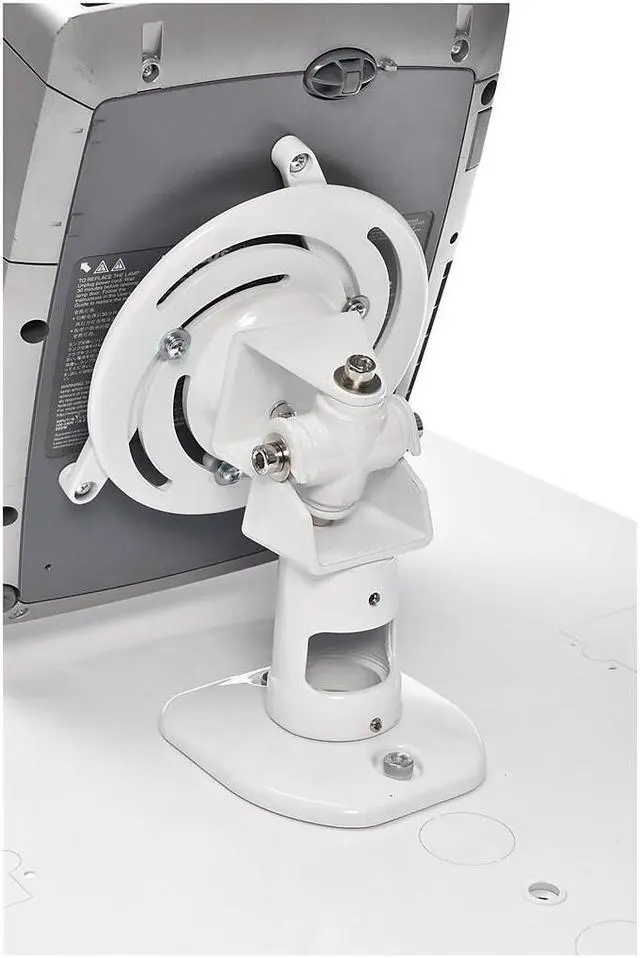 Alt view image 15 of 20 - Amer Mounts AMRDCP100KIT Universal Drop Ceiling Projector Mount - Supports up to 30lb load, 360 degree rotation, 180 degree tilt
