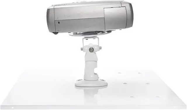 Alt view image 16 of 20 - Amer Mounts AMRDCP100KIT Universal Drop Ceiling Projector Mount - Supports up to 30lb load, 360 degree rotation, 180 degree tilt